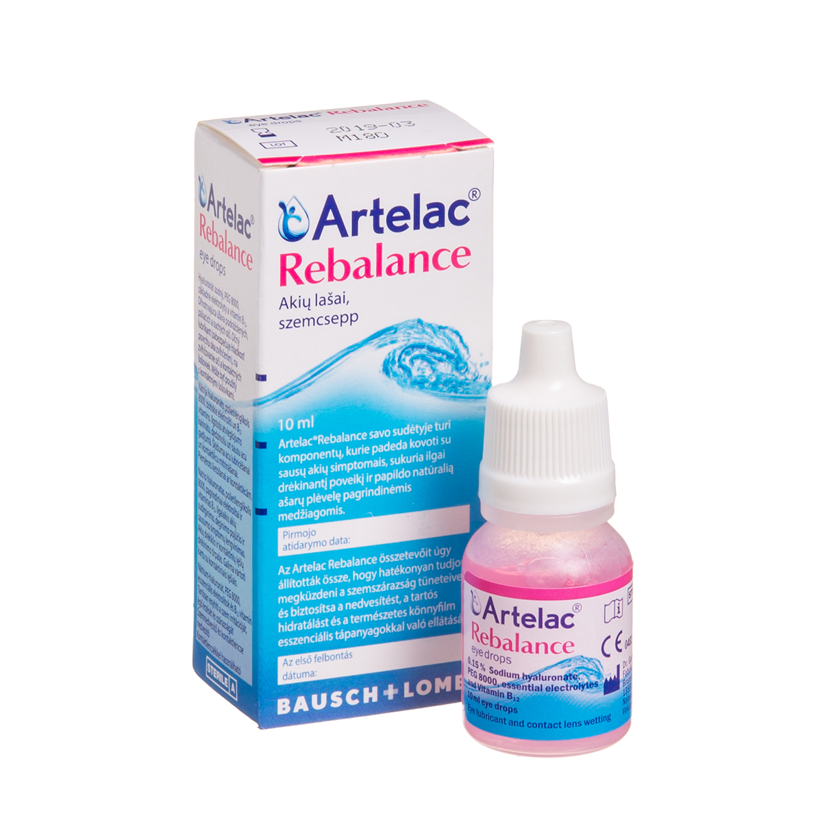 ARTELAC REBALANCE, lašai akims, 10 ml