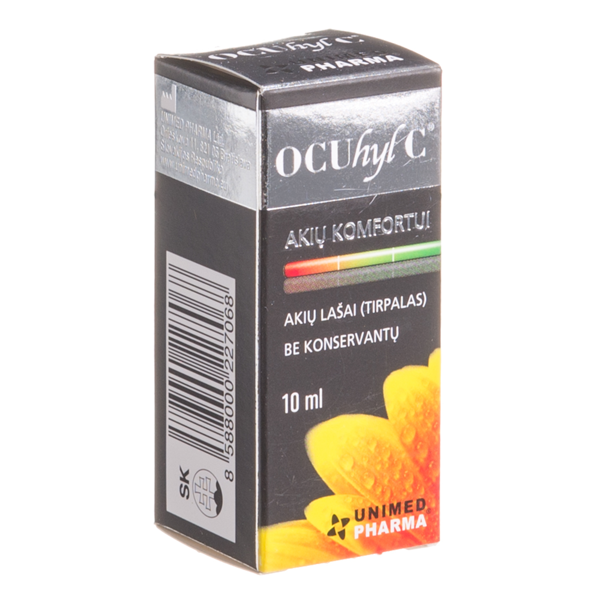 OCUHYL C, lašai akims, 10 ml