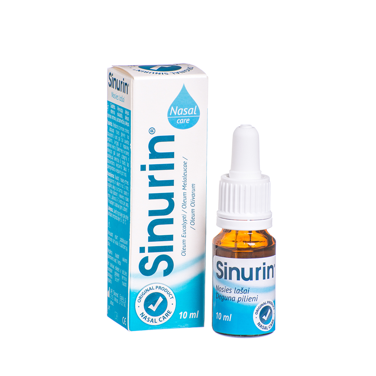 SINURIN, nosies lašai, 10 ml