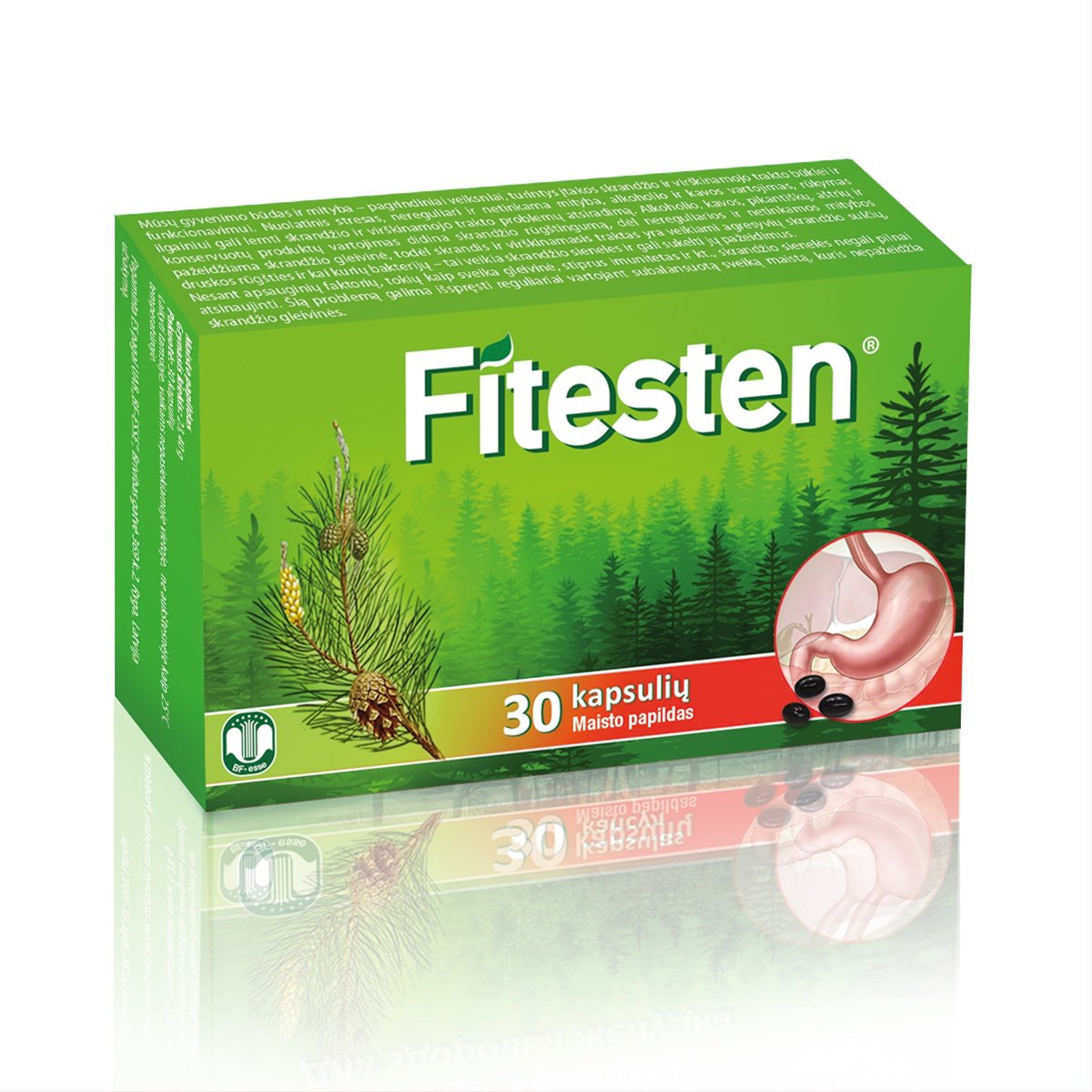 FITESTEN, 30 kapsulių