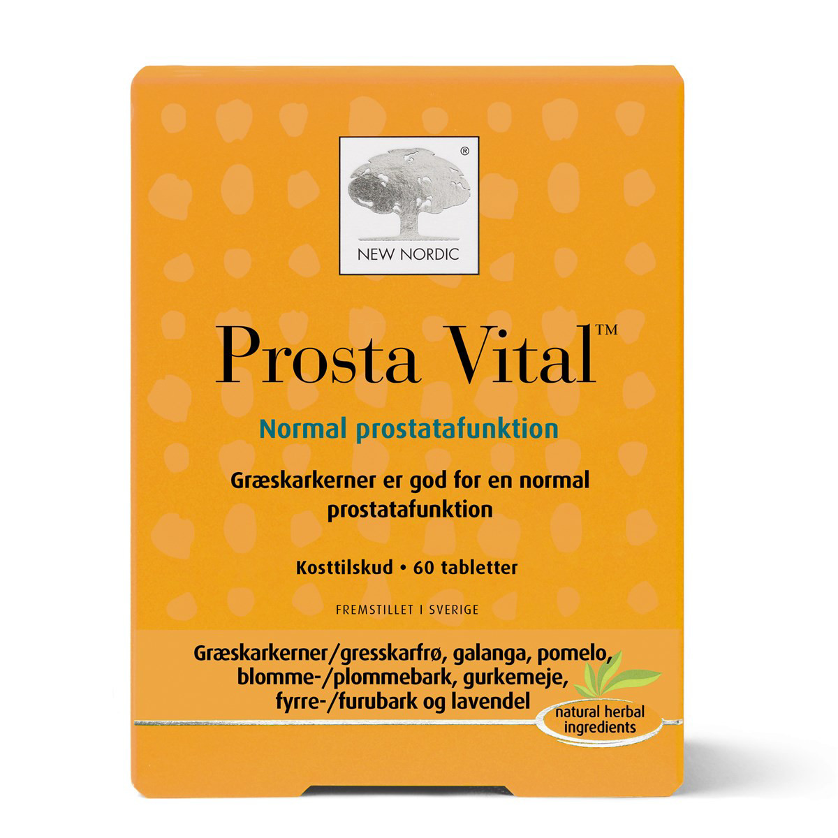 NEW NORDIC PROSTA VITAL, tabletės, N60