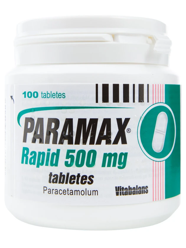 Paramax Rapid Paracetamols 500mg tabletes N100