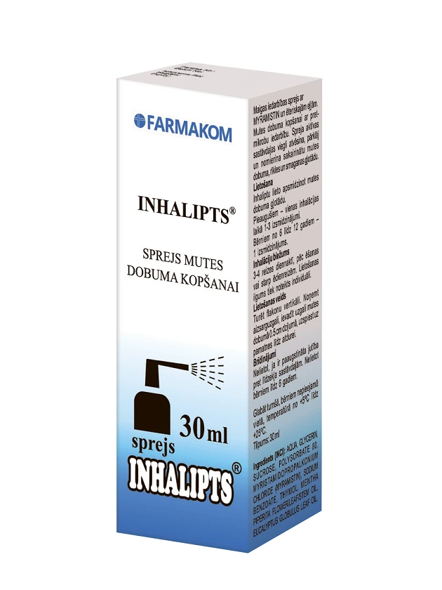 Inhalipts sprejs 30ml