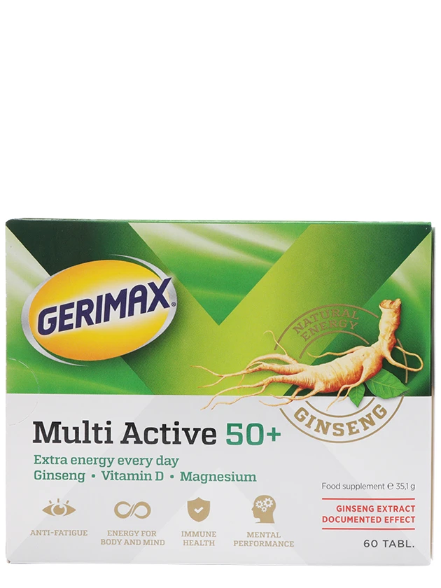 Gerimax Multi Active 50+ tabletes N60