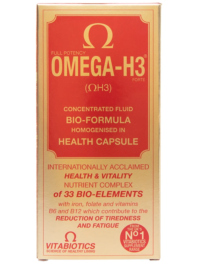 Vitabiotics Omega-H3 kapsulas N30