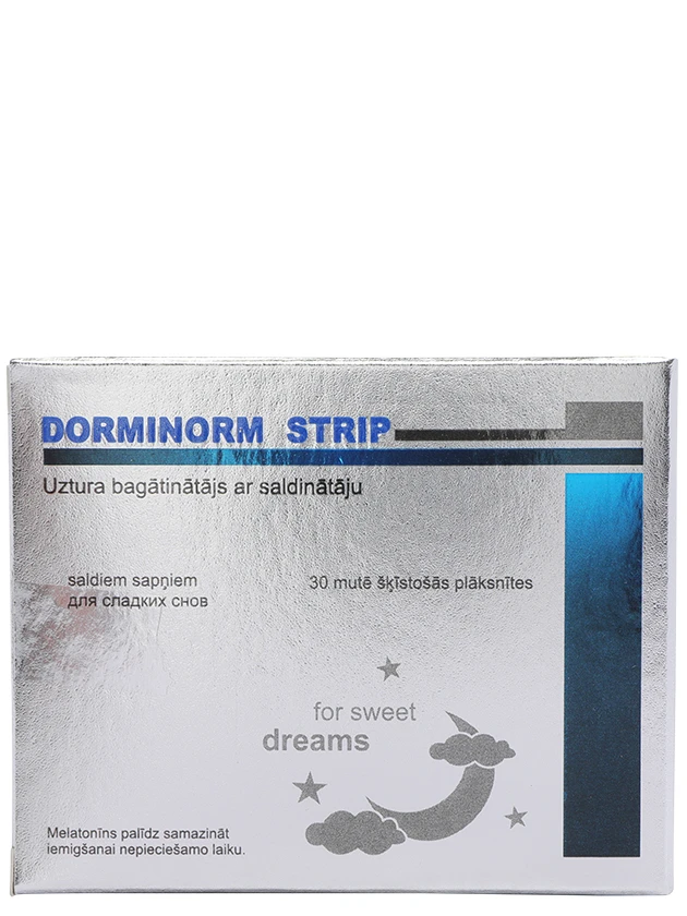 Dorminorm strip 1mg 30 plāksnītes