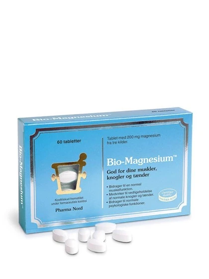 BioActive Magnesium 200mg tabletes N60