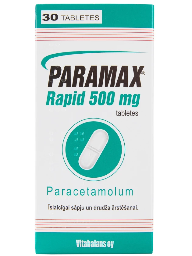 Paramax Rapid Paracetamols 500mg tabletes N30