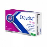 Escadra 20mg skrandyje neirios kietos kapsulės N7 | Mano Vaistinė