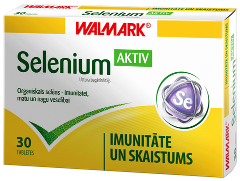 WALMARK   Selenium Aktiv tabletes, 30 gab.