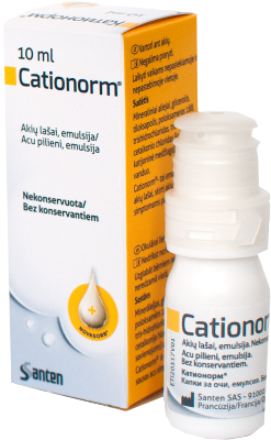 CATIONORM acu pilieni, 10 ml