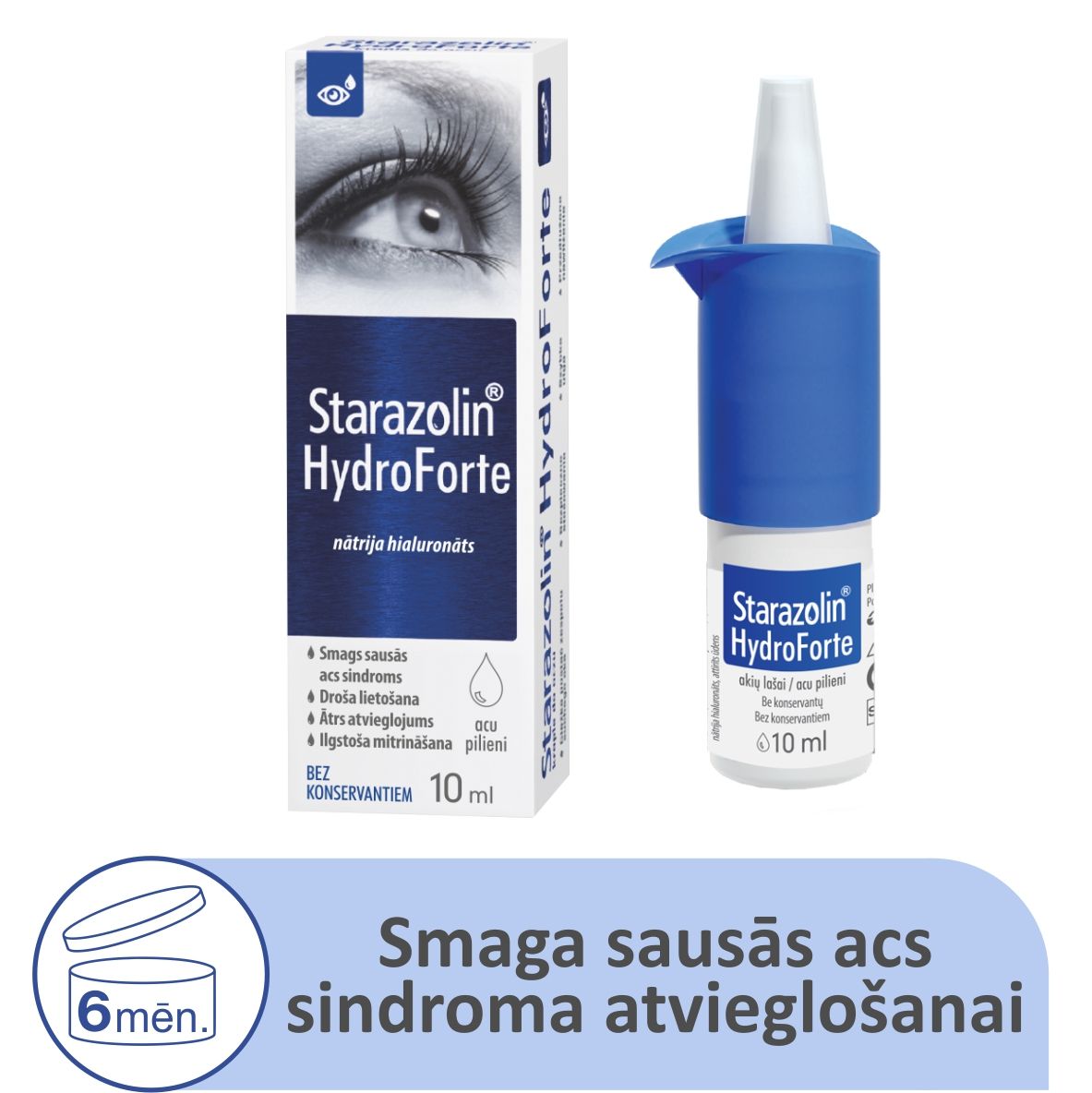 STARAZOLIN   HydroForte acu pilieni, 10 ml