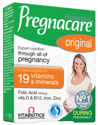 PREGNACARE   Original tabletes, 30 gab.