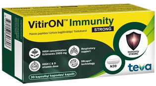 VITIRON Immunity Strong kapsulas, 30 gab.