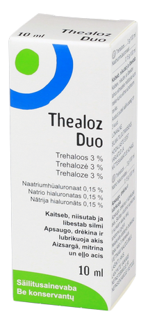 Thealoz Duo Duo acu pilieni, 10 ml