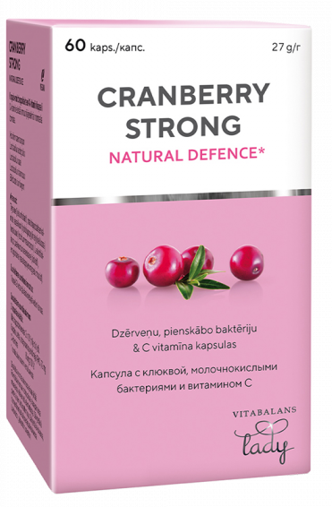 Vitabalans Lady Cranberry Strong kapsulas, 60 gab.