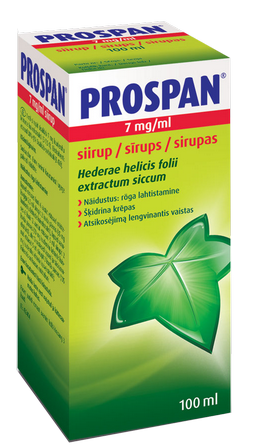 PROSPAN sīrups, 100 ml