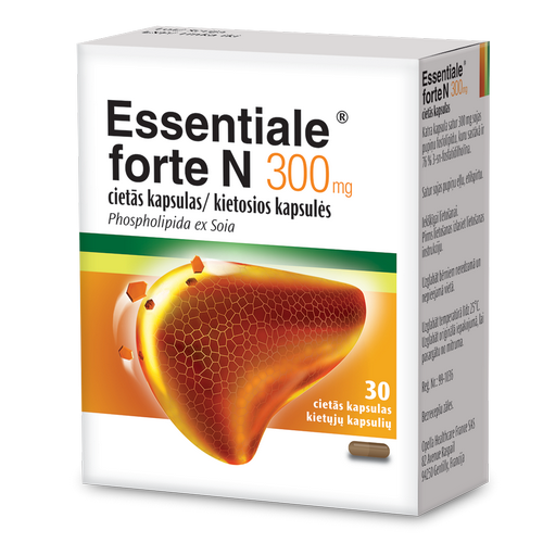 ESSENTIALE FORTE N 300 mg kapsulas, 30 gab.