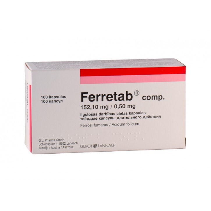 Ферретаб Таблетки Фото